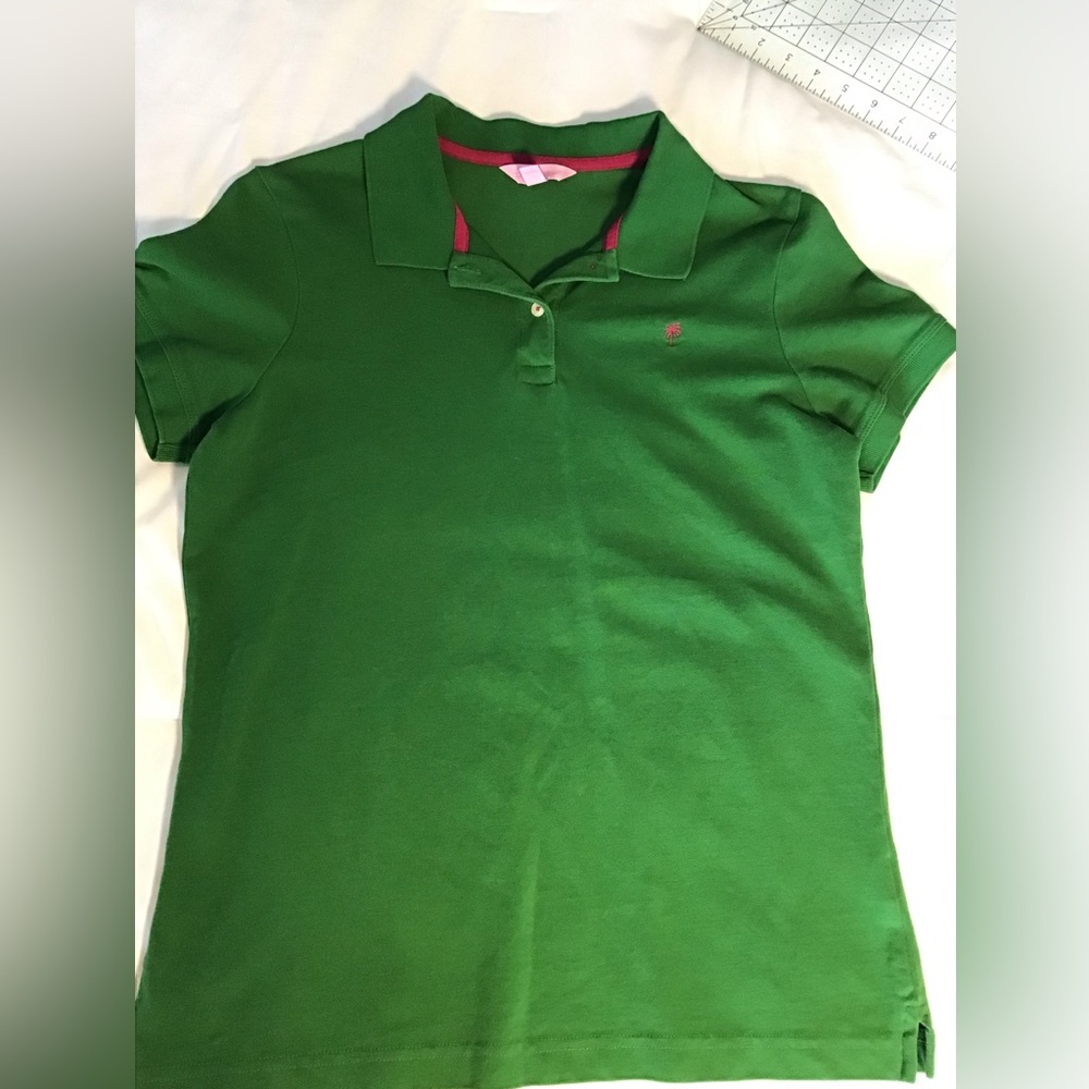Lilly Pulitzer Vibrant Dark Green Women’s Polo